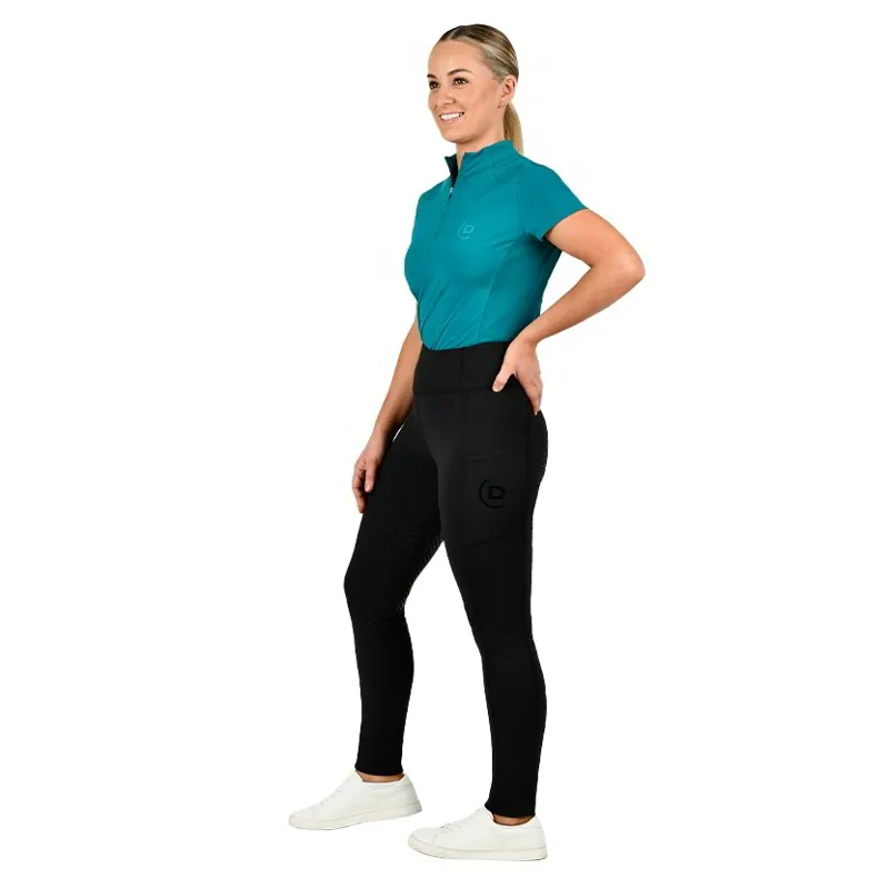 Dublin Everyday Full Grip Women's Riding Tights - Black-5