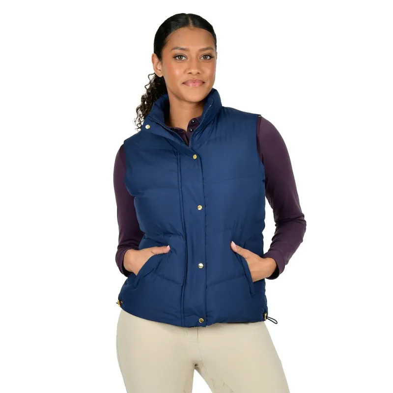 Dublin Patrice Ladies Puffer Vest - Naval Academy