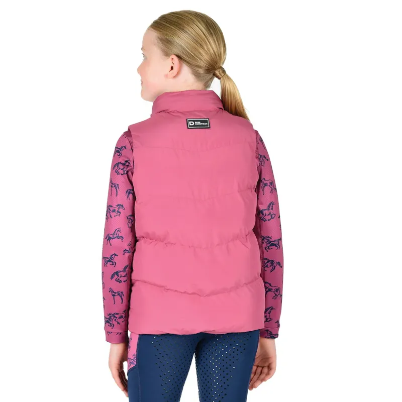 Dublin Patrice Junior Puffer Vest - Red Violet-2
