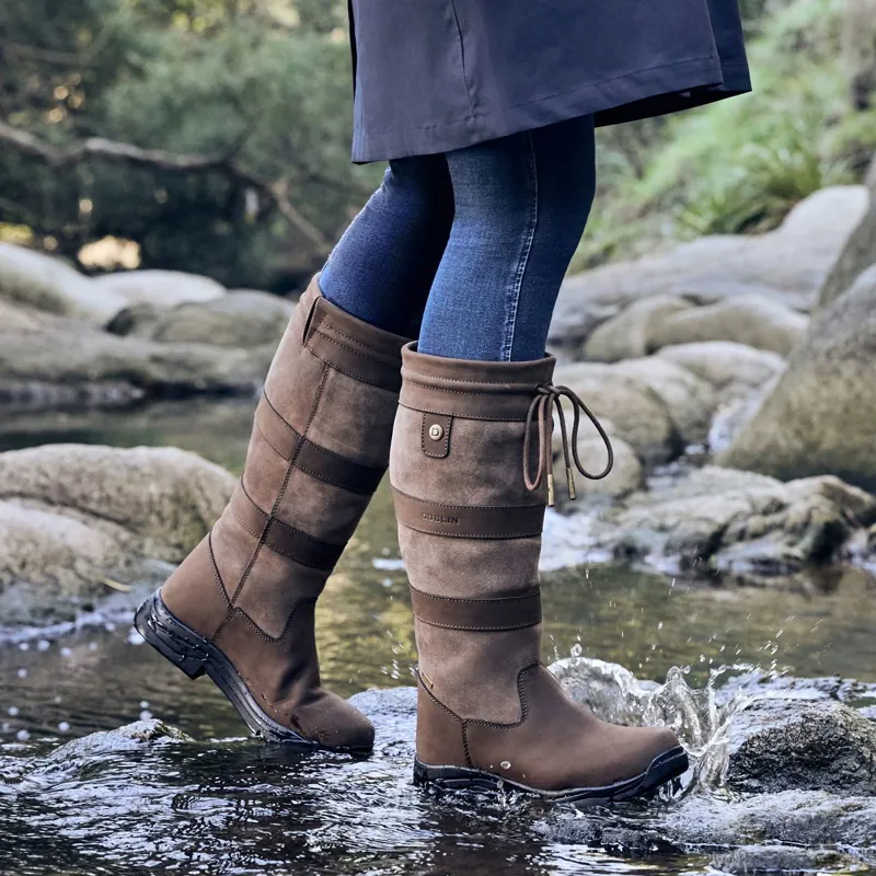 Dublin River IV Country Boots - Chocolate-1