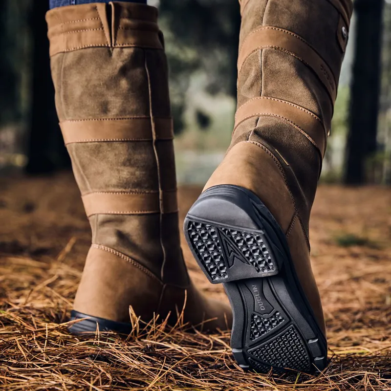 Dublin River IV Country Boots - Dark Brown-1