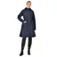 Dublin Wet Weather Women's Long Waterproof Jacket - Navy