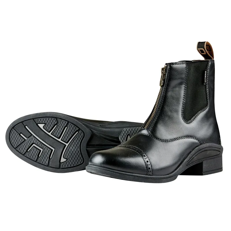 Dublin Altitude Zip Adults Paddock Boots - Black
