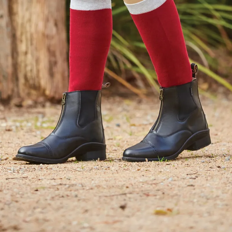 Dublin Altitude Zip Adults Paddock Boots - Black-1