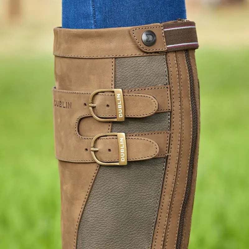Dublin Pollard Country Boots - Dark Brown-4