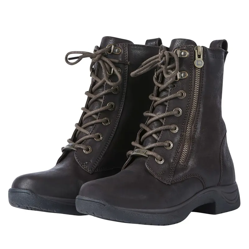 Dublin Tilly Short Country Boots - Brown