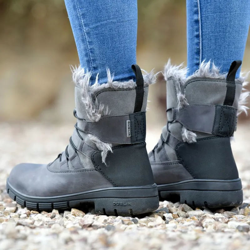 Dublin Boyne Ladies Boots - Gray-2