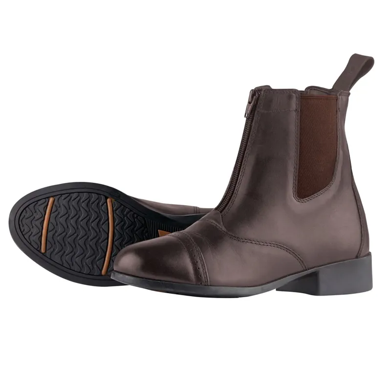 Dublin Elevation II Zip Paddock Boots - Brown-1