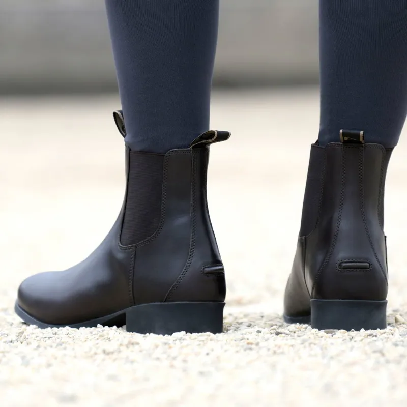 Dublin Foundation II Junior Paddock Boots - Brown-2