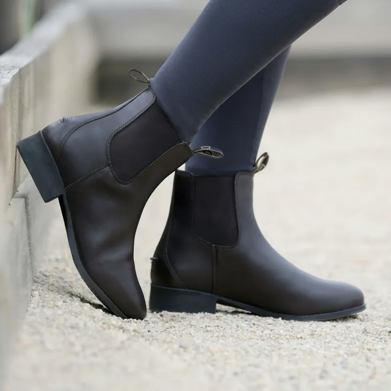 Dublin Foundation II Junior Paddock Boots - Brown-3