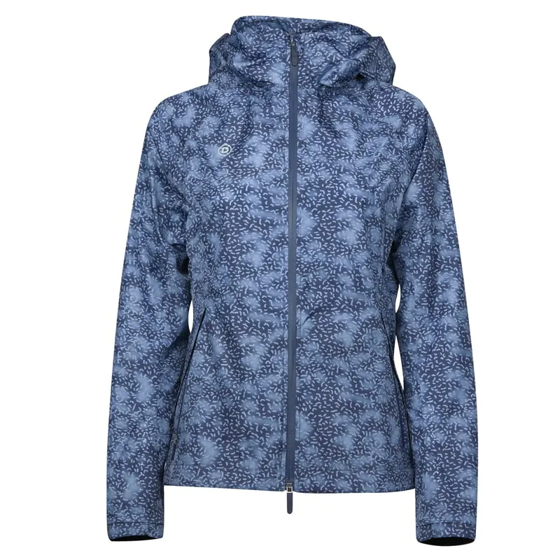 Dublin Cortina Printed Womens Waterproof Jacket - Blueberry-2
