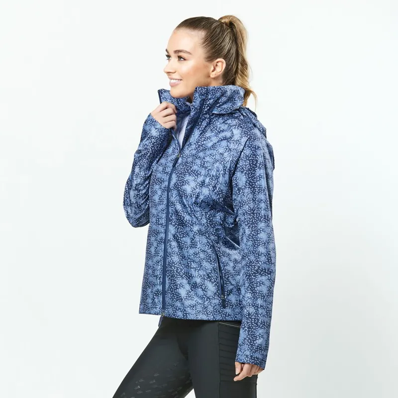 Dublin Cortina Printed Womens Waterproof Jacket - Blueberry-7