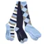 Dublin 3 Pack Tall Riding Socks - Navy/Sky
