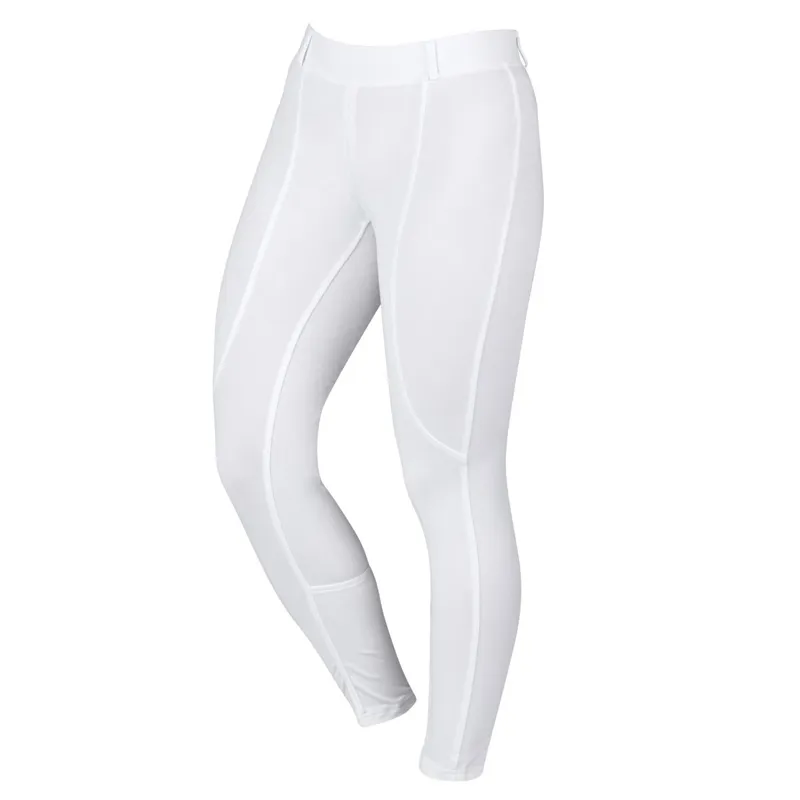 Dublin Performance Cool-It Gel Full Seat Riding Tights - White - UK18