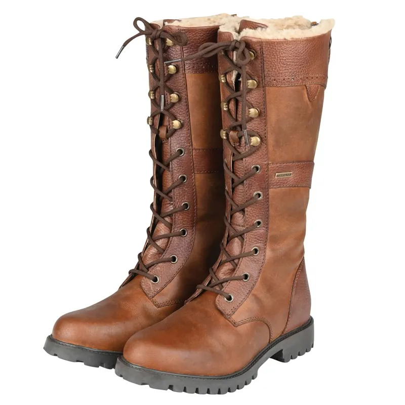 Dublin Yukon Women's Tall Country Boots - Brown