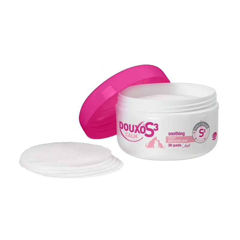 Douxo S3 Calm Antiseptic Soothing Pads - 30 Pack-1