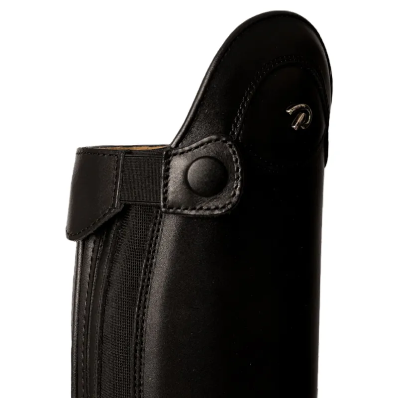 Dy'on Unlaced Tall Riding Boots - Small Calf - Black-4