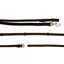 Dy'on Working Collection Support Reins with Leather Loops - Brown