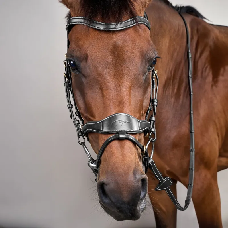 Dy'on D Collection D Motion Flash Bitless Multi Bridle - Black-6
