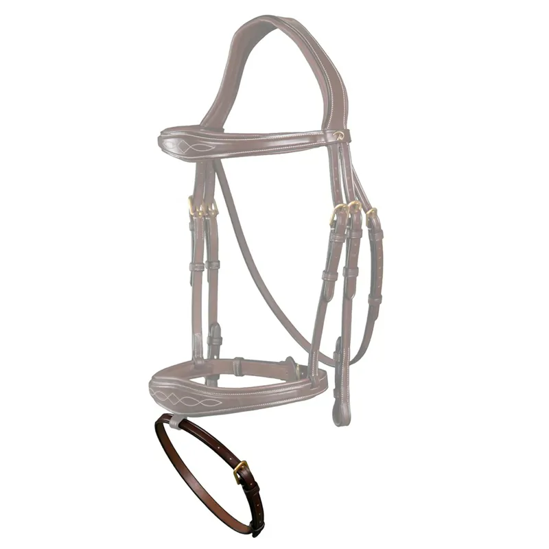 Dy'on D Collection 1/2 inch Flash Strap - Brown
