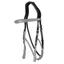 Dy'on New English Hackamore Bridle Crownpiece - Black
