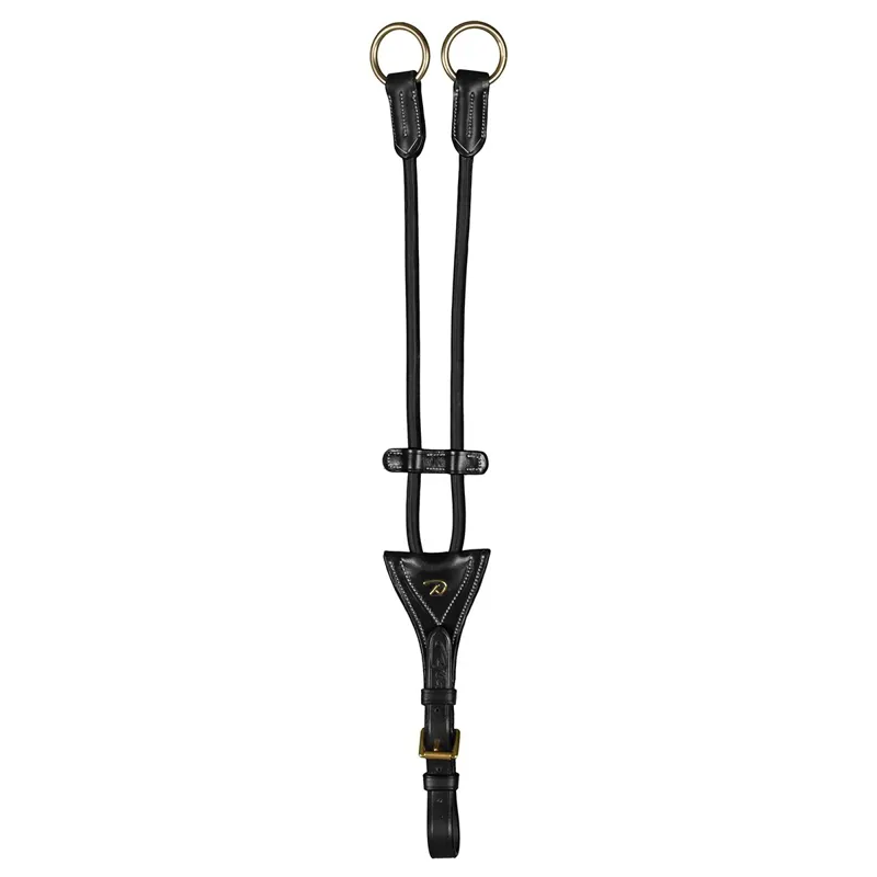 Dy'on D Collection Elastic Running Martingale Attachment - Black