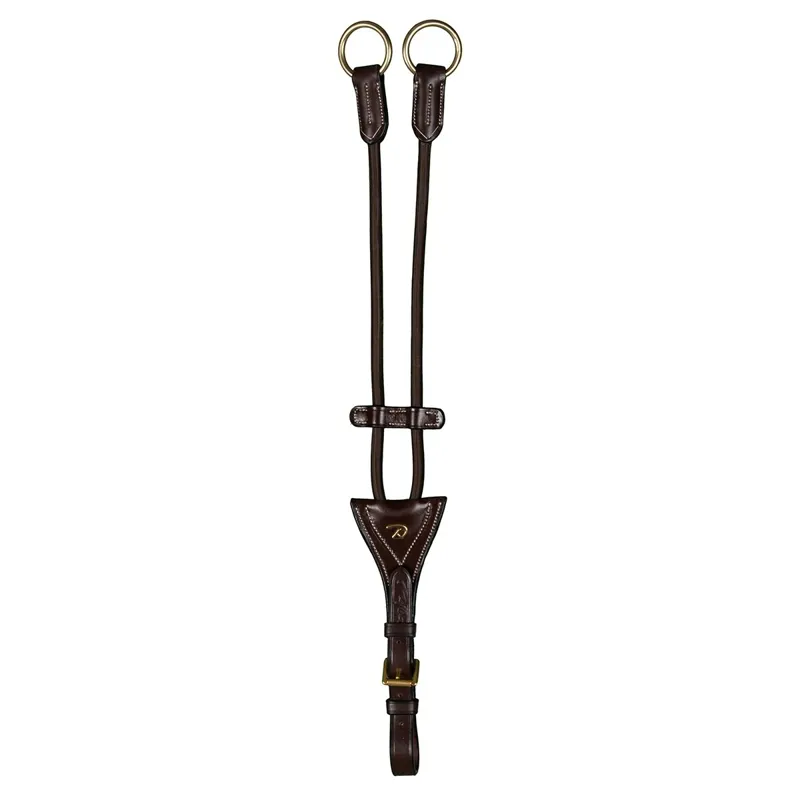Dy'on D Collection Elastic Running Martingale Attachment - Brown