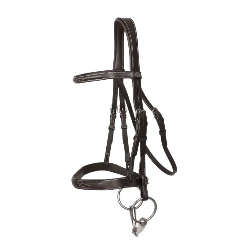 Dy'on Working Cavesson Hunter Bridle - Black