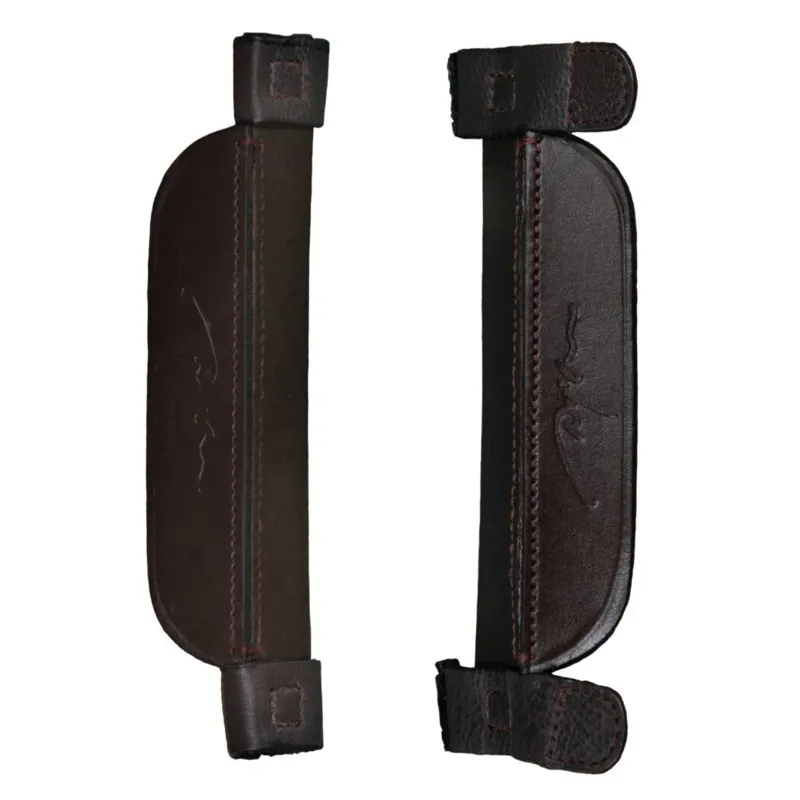 Dy'on Leather Bridle Blinders - Brown