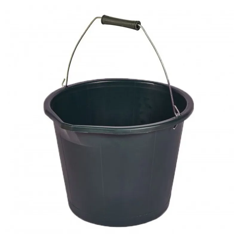 Earlswood 3 Gallon Stable Bucket - Black-1