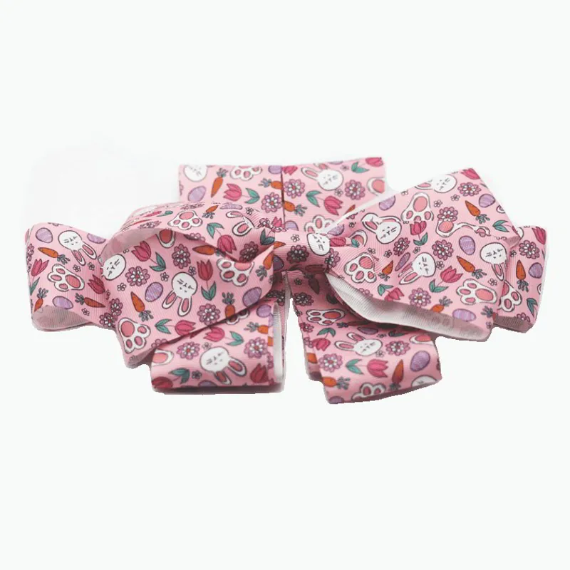 Equetech Easter Bunny Horse Chest Bow - Pink