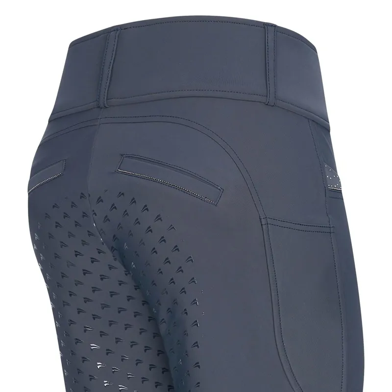 Easy Rider Maxima Full Grip Junior Riding Tights - Navy-2