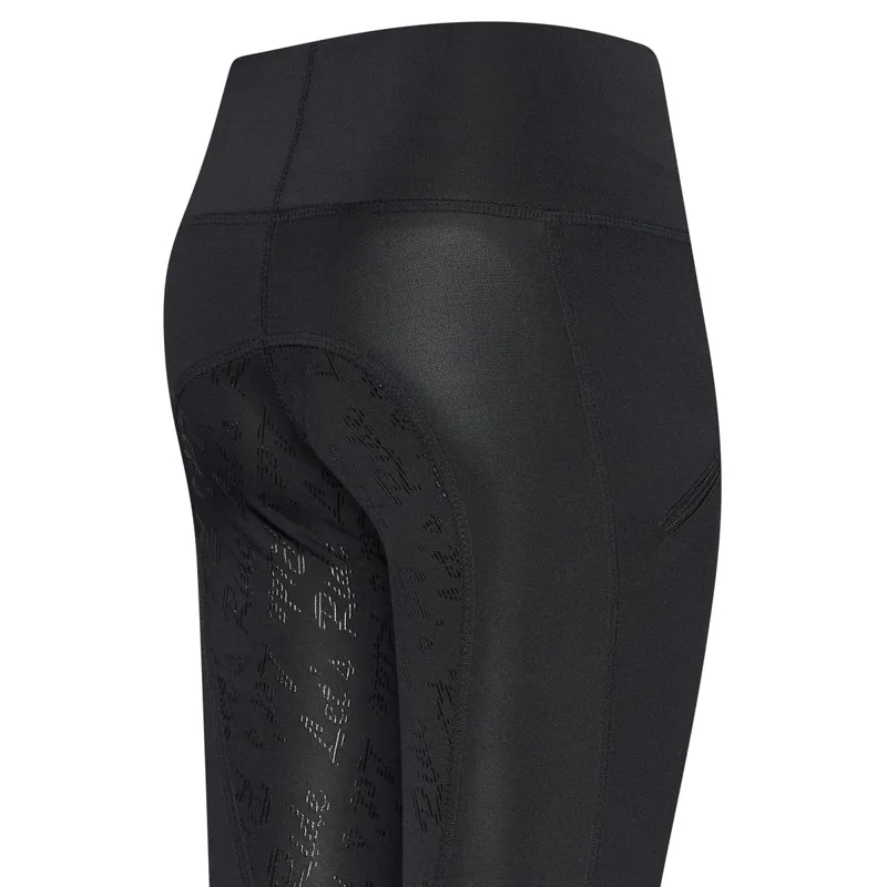 Easy Rider Dietse Full Grip Junior Riding Tights - Black-2