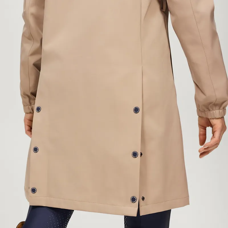 Tommy Hilfiger Edinburgh Tech Trench Women's Waterproof Coat - Beige-4