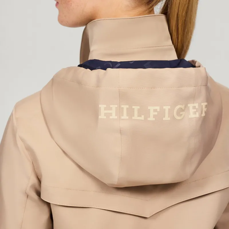Tommy Hilfiger Edinburgh Tech Trench Women's Waterproof Coat - Beige-3