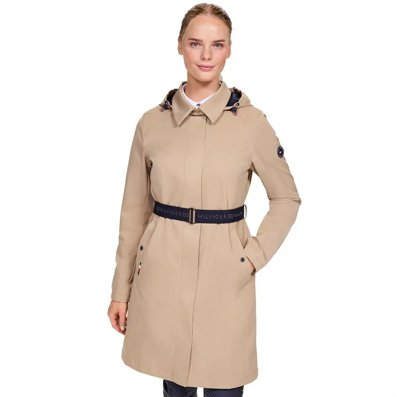 Tommy Hilfiger Edinburgh Tech Trench Women's Waterproof Coat - Beige