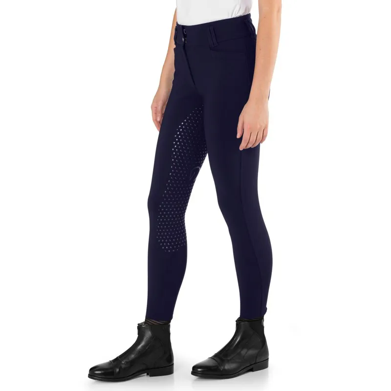 EGO7 Dressage CA Full Grip Womens Breeches - Navy-1