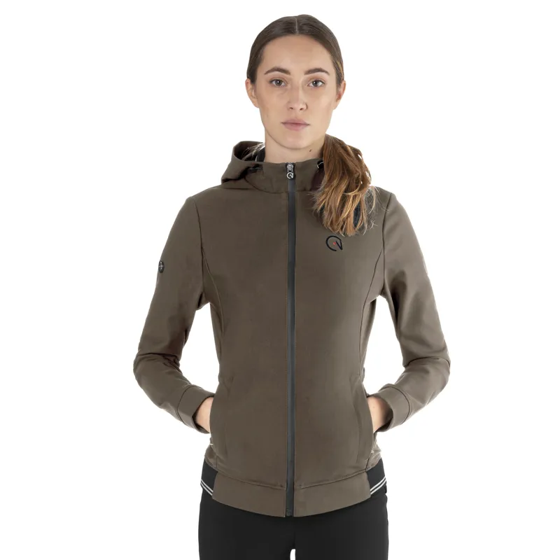 EGO7 Women's Softshell Hooded Jacket - Turtledove