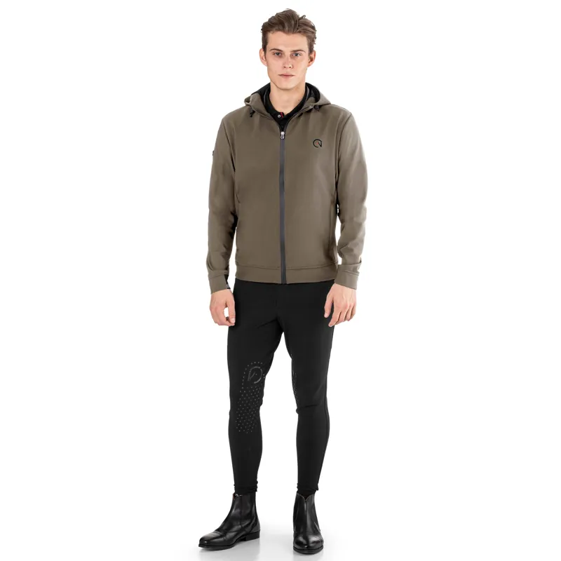EGO7 Mens Full Zip Hoodie Jacket - Turtledove-1