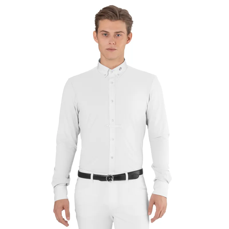 EGO7 Men's Long Sleeve Show Shirt - White