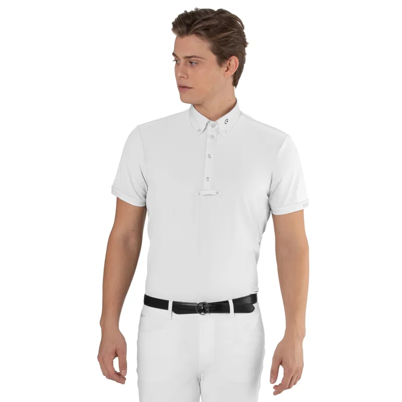 EGO7 Men's Short Sleeve Show Shirt - White