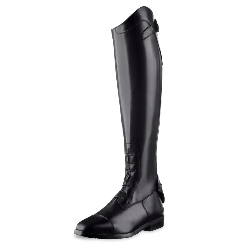 EGO7 Orion Laced Tall Riding Boots - Small Calf - Black