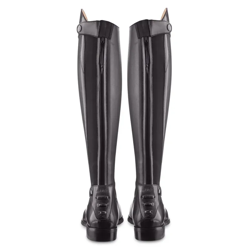 EGO7 Orion Laced Tall Riding Boots - Large Calf - Black-2