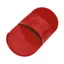 Hippo Tonic Plastic Small Curry Comb - Red