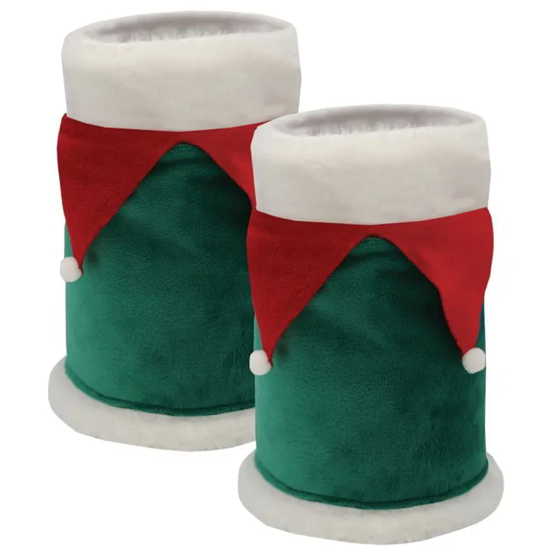 Equetech Christmas Leg Wraps - Elf Green