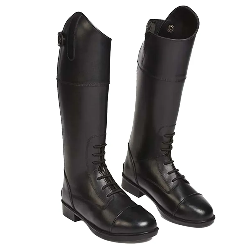Elico Charlotte Junior Leather Riding Boots - Black