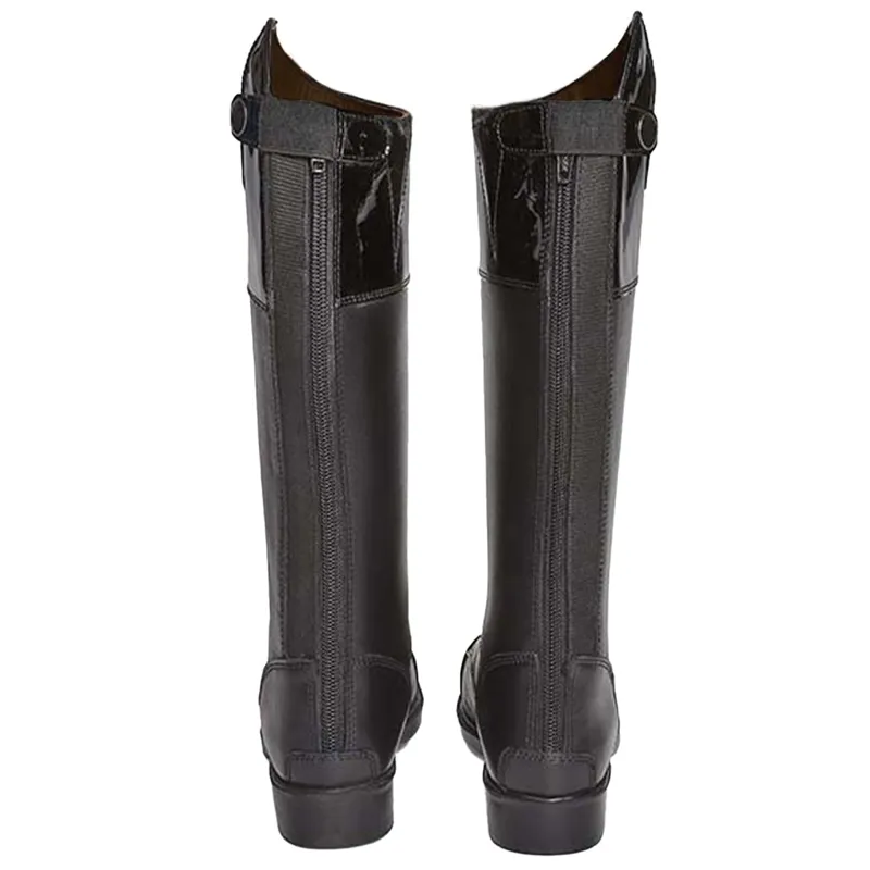 Elico Charlotte Junior Leather Riding Boots - Black-1