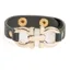Elico D-Ring Bit Bracelet - Black