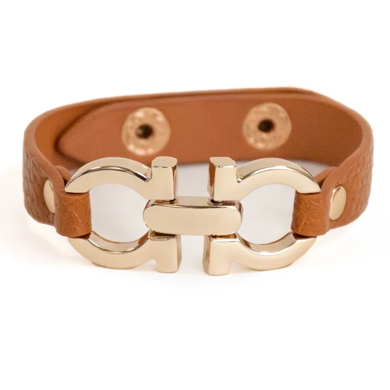 Elico D-Ring Bit Bracelet - Tan