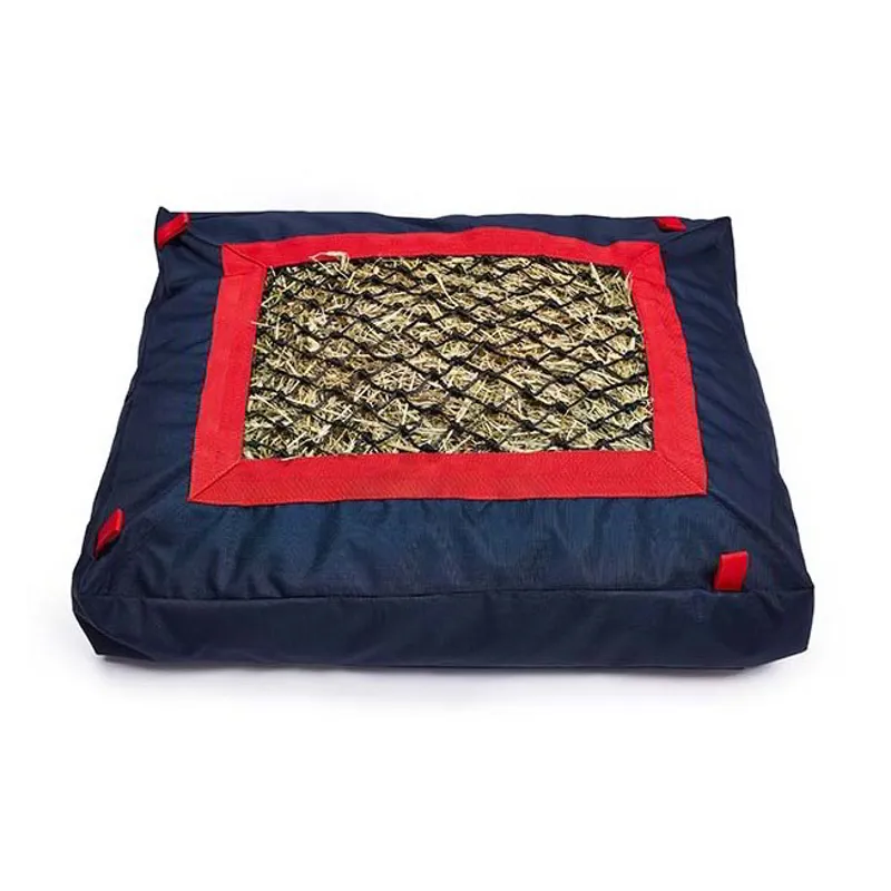 Elico Dawlish Hay Cushion - Navy/Red-1